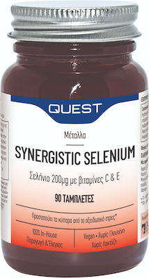 Quest Synergistic Selenium with Vitamins C & E 90 tabs