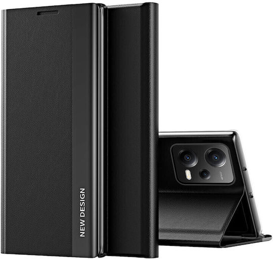 Sleep Book Πλαστικό Μαύρο (Redmi Note 12 5G)