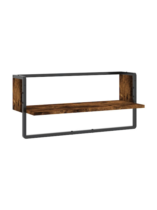 Shelf Wall Smoky Oak 65x25x30cm