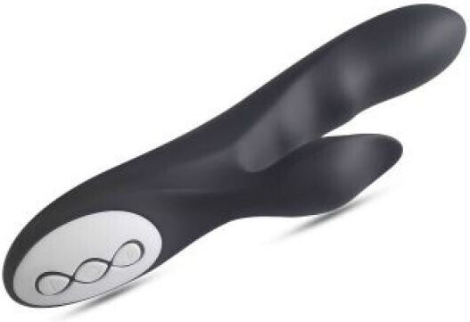 Toyz4lovers Δονητής Rabbit 21cm Μαύρος