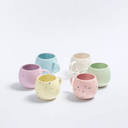Egg Back Home Cană Ceramică Albastru 250ml