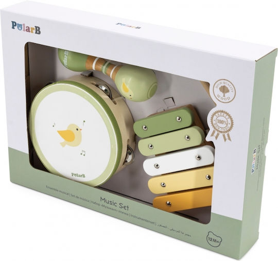 Viga Toys Σετ Μουσικών Οργάνων Green Bird