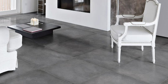 Opera Fliese Innenbereich 60x60cm Grey Scuro