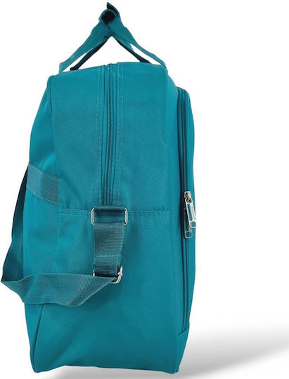 Diplomat Sack Voyage Turquoise Fabric