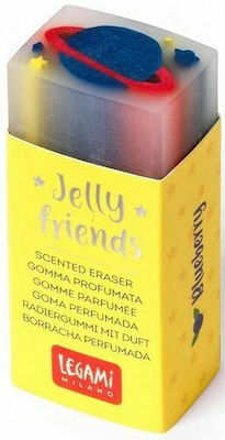 Legami Milano Eraser for Pencil and Pen Jelly Friends Space 1pcs