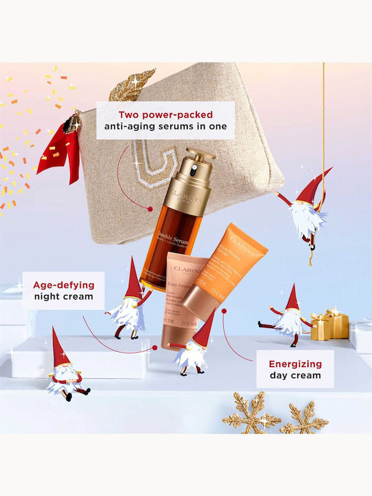 Clarins Double Serum & Extra-Firming Σετ Περιποίησης για Σύσφιξη 4τμχ