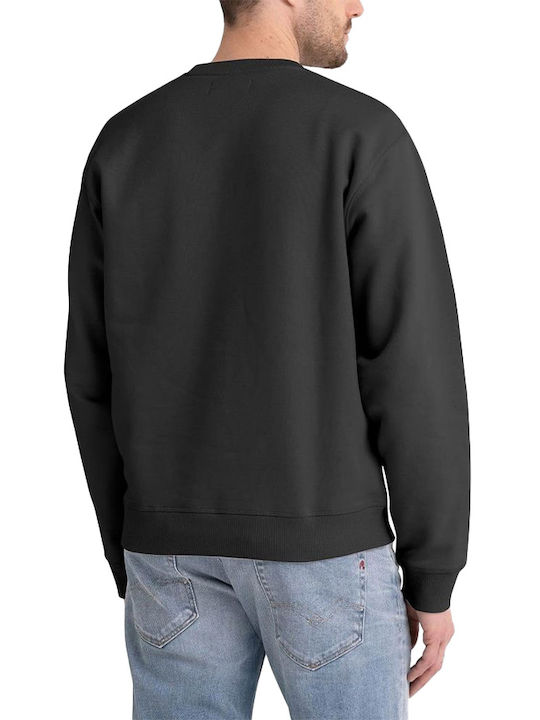 Replay Herren Sweatshirt black