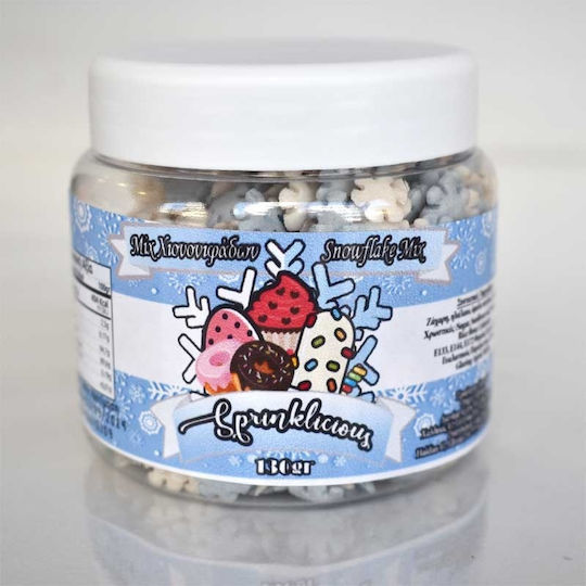 Cake Deco Decorative Sprinkles White 130gr