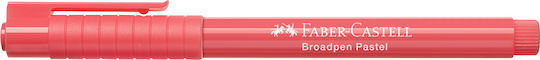 Faber-Castell Broadpen 1554 Pastel Design Marker 0.8mm Pastel Coral