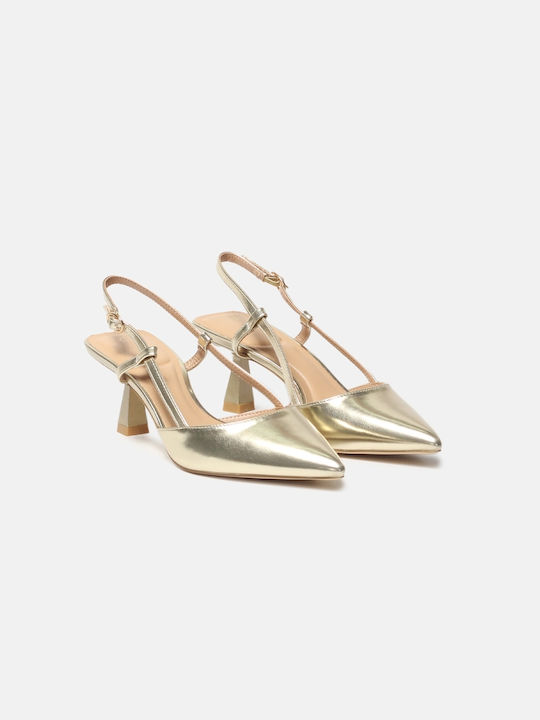 InShoes Gold Heels