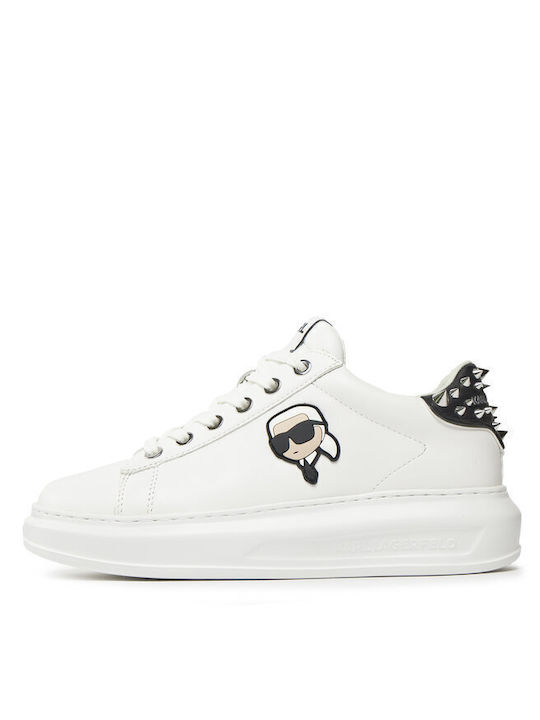 Karl Lagerfeld Γυναικεία Sneakers Λευκά