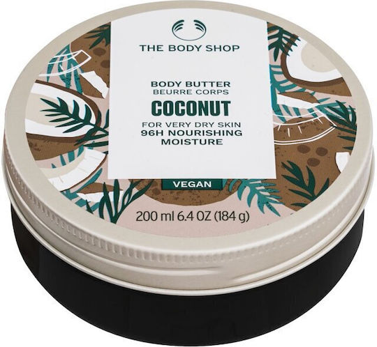 The Body Shop Moisturizing Butter Body with Aroma Coconut for Very Dry Skin 200ml