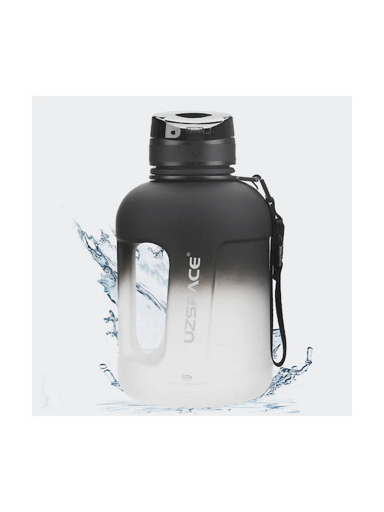 Uzspace Παγούρι 1700ml Μαύρο Uzspace Παγούρι 1700ml Μαύρο