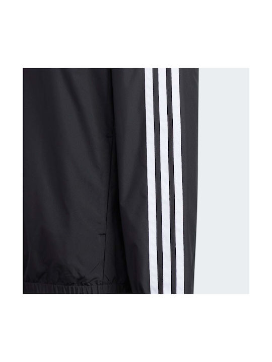 adidas Jachetă casual pentru copii Negru Woven