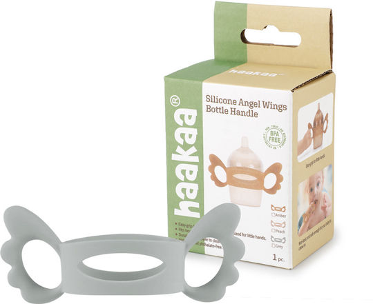 Haakaa Band für Babyflaschen Gray 1Stück