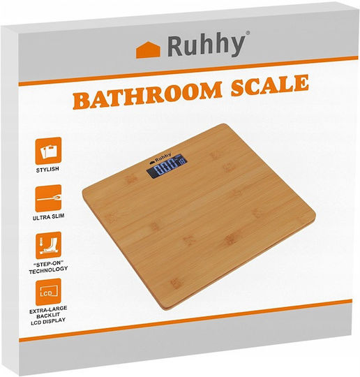 Ruhhy Digital Bathroom Scale Brown 22522