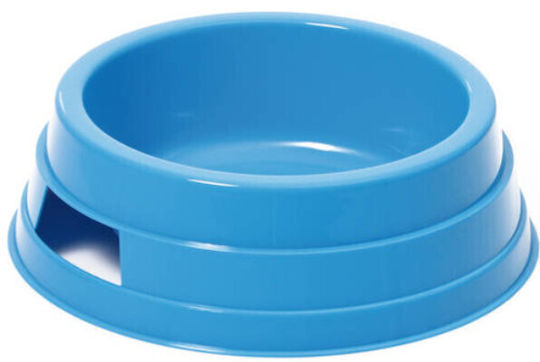 Georplast Kunststoff Platte Futter für Katze 700ml 16cm Mehrfarbig
