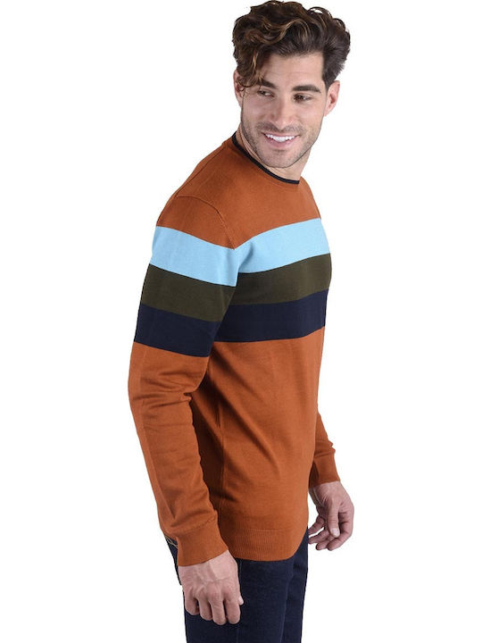 Langarm-Pullover Orange