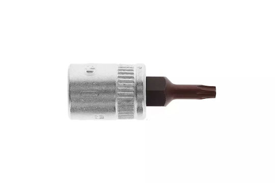 Gedore Bit-Stecknuss mit Torx-Bit und Antriebsvierkant 1/4'' Größe T9 1Stück