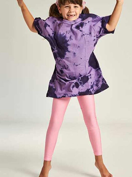 Jacqueline Παιδικό Κολάν Μακρύ baby pink