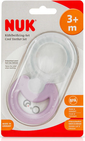 Nuk Teething Ring made of Silicone for 3 m+ 2pcs