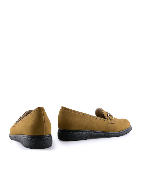 Γυναικεία Loafers σε Καφέ Χρώμα