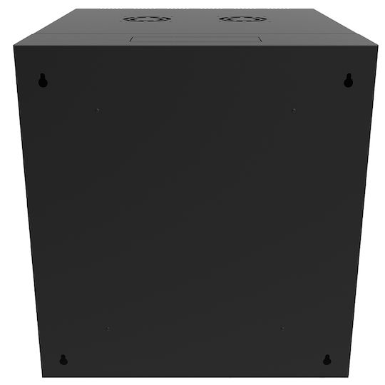 Canovate Монтиран на стена Рак кабинет 15U 60x65см Черен WS3D-9-156HA