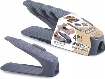 Prosperplast Shoe Storage Case in Grey Colour 27x10cm