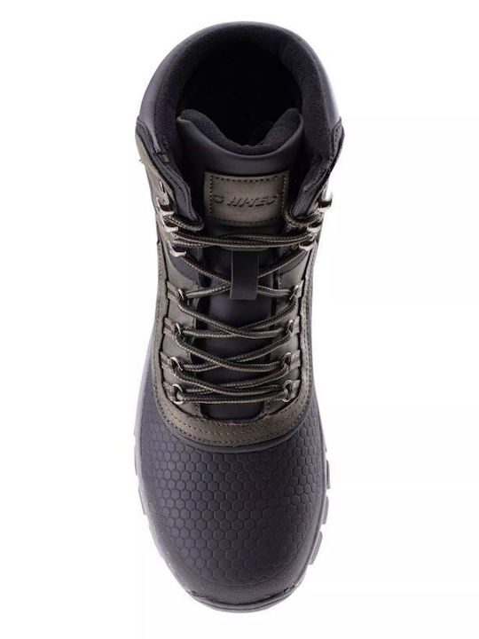 Hi-Tec Blazi Mid Männer Wanderschuhe in Schwarz