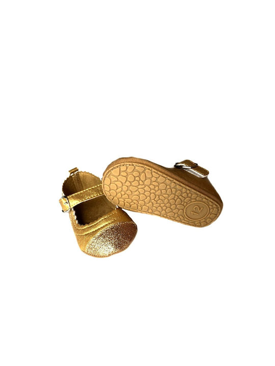 Childrenland Baby Ballerinas Golden