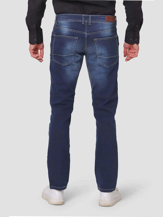 Pre End Men's Jeans Pants in Straight Line Blue