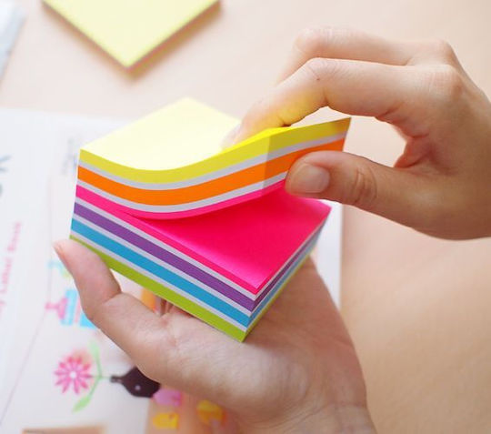 Stick'N Note Pads in Cube 400 Sheets