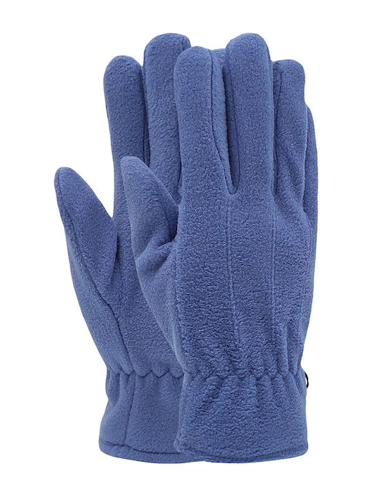 Γαλάζια Γυναικεία Fleece Γάντια