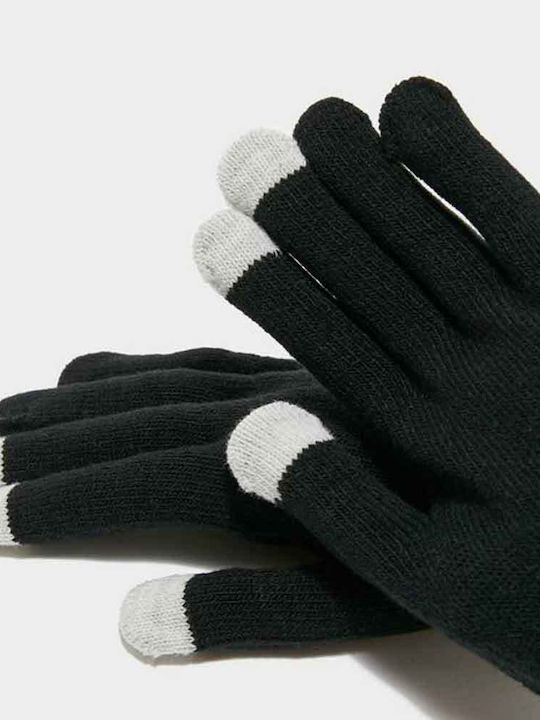 Extremities Black Woolen Manusi Atingere