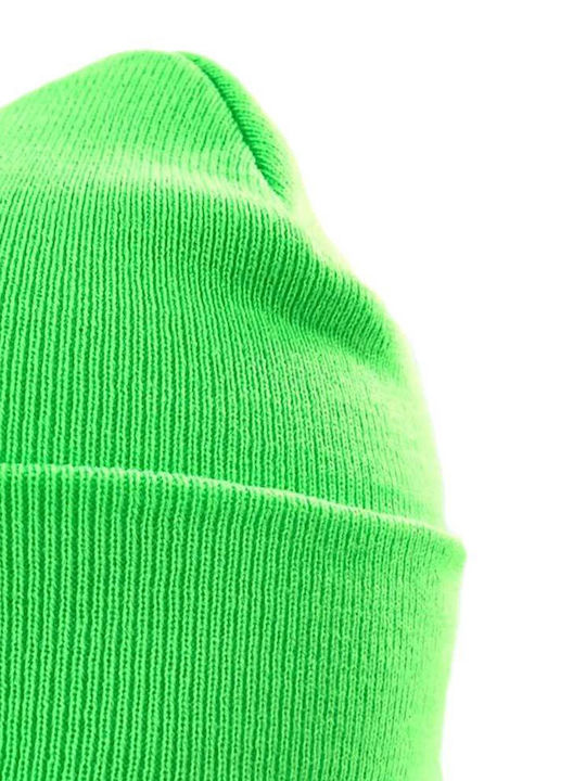 Paperinos Beanie Unisex Σκούφος Πλεκτός σε Πράσινο χρώμα