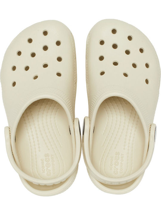 Classic Clog T Children's Anatomical Beach Shoes Beige