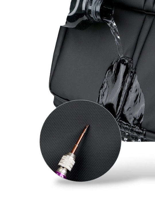 Playbags Collection Waterproof Backpack Backpack for Laptop Black