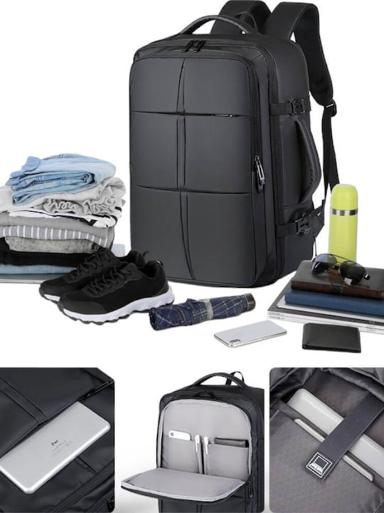 Playbags Collection Waterproof Backpack Backpack for Laptop Black