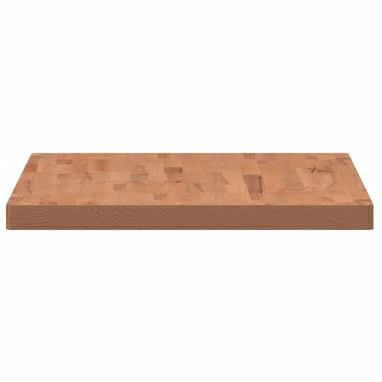 vidaXL Wood Countertop without Sink L100xW60xH4cm Beech wood solid wood