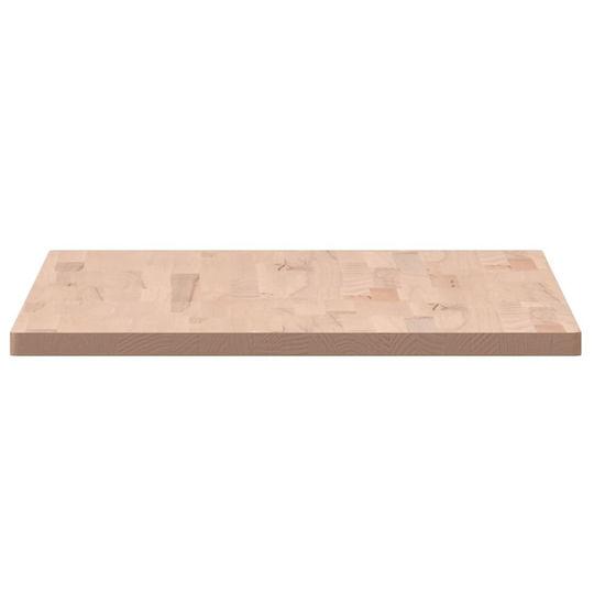vidaXL Wood Countertop without Sink L100xW60xH2.5cm Beech wood solid wood
