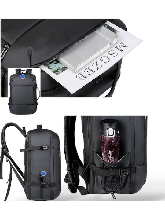 Playbags Backpack Αδιάβροχο 40lt Μαύρο
