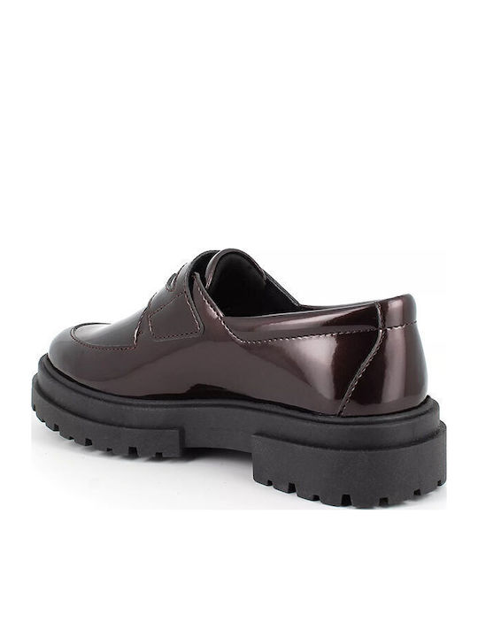 Anatomice Pantofi copii Burgundy