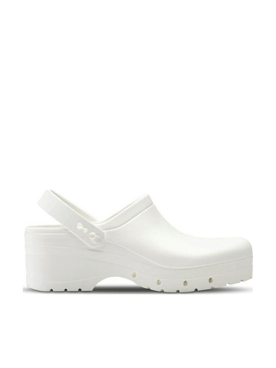 Feliz Caminar Anatomisch Clogs Weiß