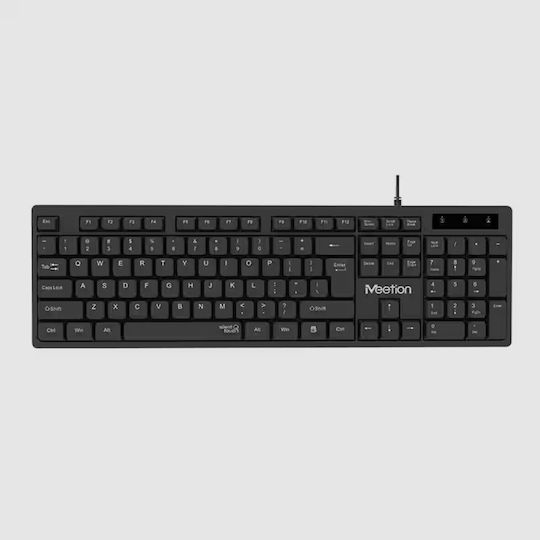 Meetion MT-K300 Πληκτρολόγιο Αγγλικό US