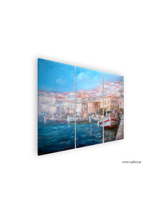 I-gallery Threefold Painting on Canvas 150x100cm