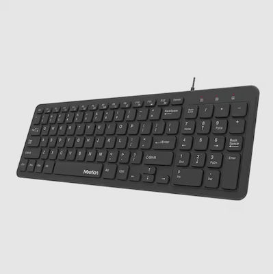 Meetion MT-K410 Nur Tastatur Englisch US Braun