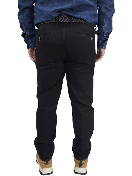 Freeman Clothing Pantaloni pentru bărbați Chino Black