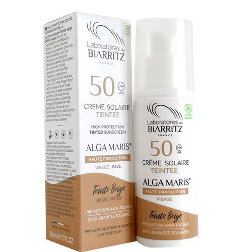 Laboratories de Biarritz Tinted Mineral Αδιάβροχη Αντηλιακή Κρέμα Προσώπου SPF30 με Χρώμα 02 Beige 50ml
