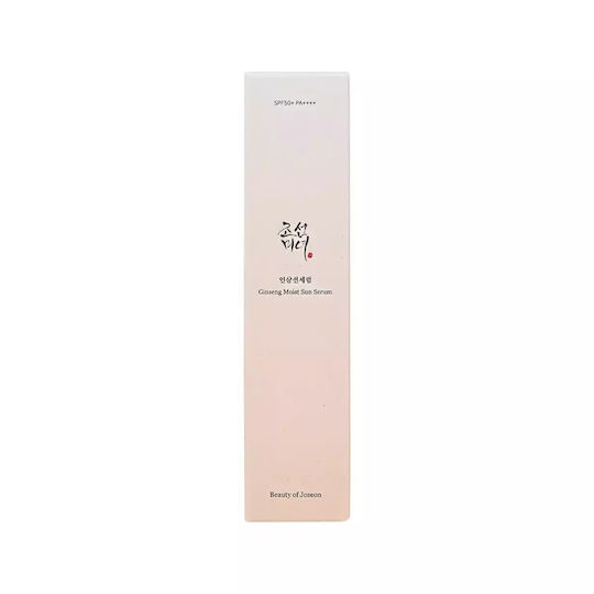 Beauty of Joseon Ginseng Moist Sun Serum Serum de Protecție Solară pentru Corp SPF50 50ml