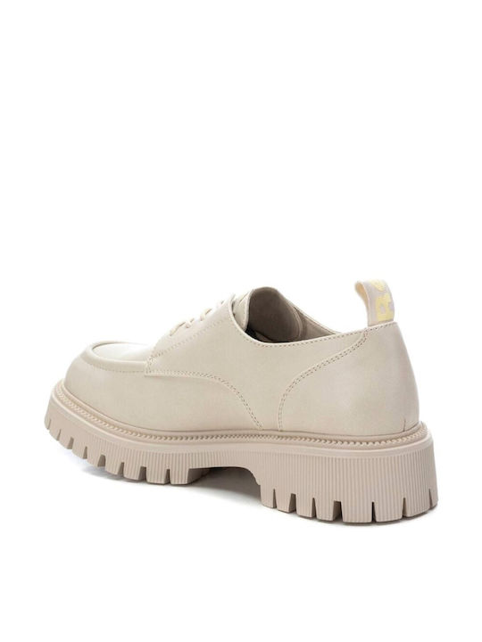 Γυναικεία Oxfords σε Μπεζ Χρώμα